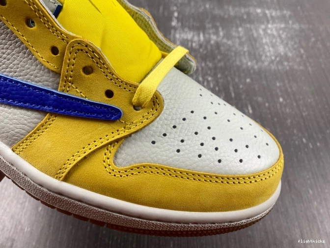 x Jordan Canary Scott OG 1 Travis Low Air DZ4137-700 0921